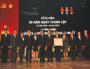 Vietcombank kỷ niệm 50 năm thành lập