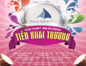 Ha Long Marine Plaza tổ chức chương trình “Tiền khai trương”