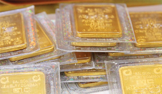 Giá vàng đấu thầu rẻ hơn giá thị trường