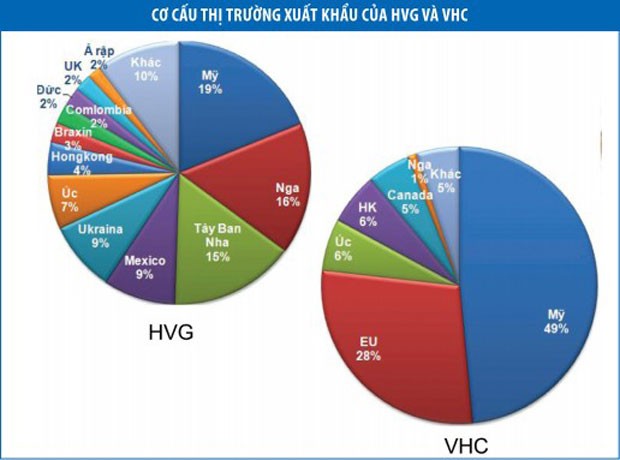 Thuế chống phá giá, HVG và VHC sẽ bị ảnh hưởng mạnh