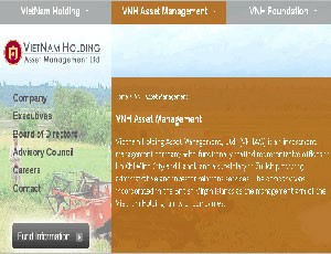 VietNam Holding huy động thêm 15,5 triệu USD