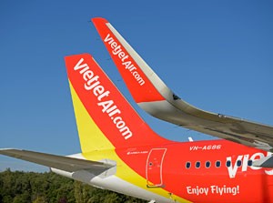 VietJetAir tiếp tục nhận thêm máy bay Sharklet